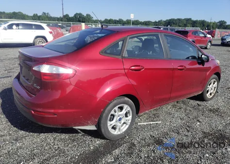 2016 Ford Fiesta Se из США, поврежденный, VIN 3FADP4BJ7GM207847